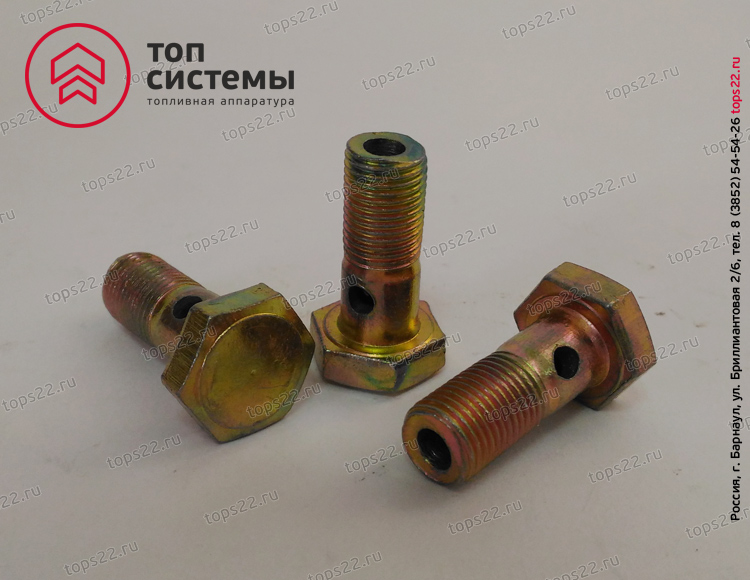 Болт топливный (М10х22х1)S14/ 36-1104787 под 1 трубку