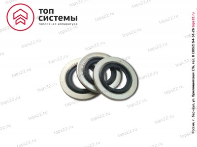 Кольцо USIT M08 8,7х13х1 BS (без бортика)